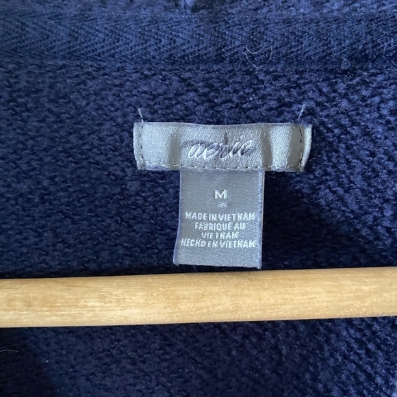 Aerie snow way sequin pullover hoodie Medium blue - Picture 4 of 6